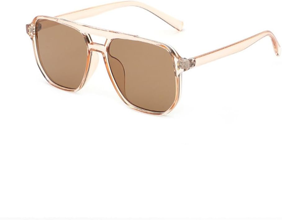 

Солнцезащитные очки с двойной перемычкой для женщин и мужчин с защитой от УФ-излучения UV400 предназначены для занятий спортом на открытом воздухе, бега и езды на велосипеде UYPTK, Champagne Tea