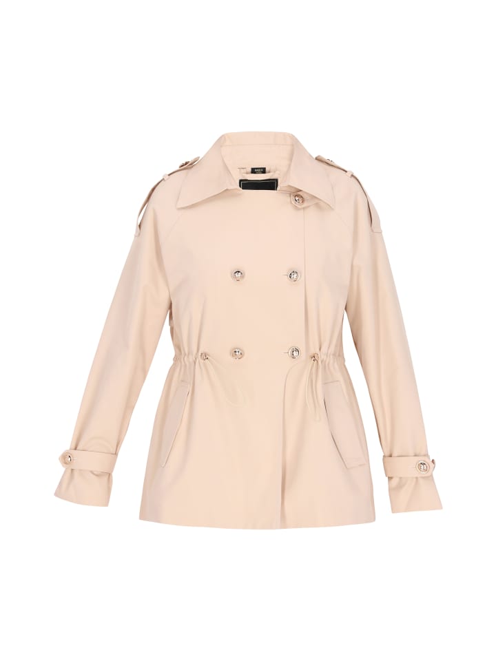

Тренч faina, цвет light beige