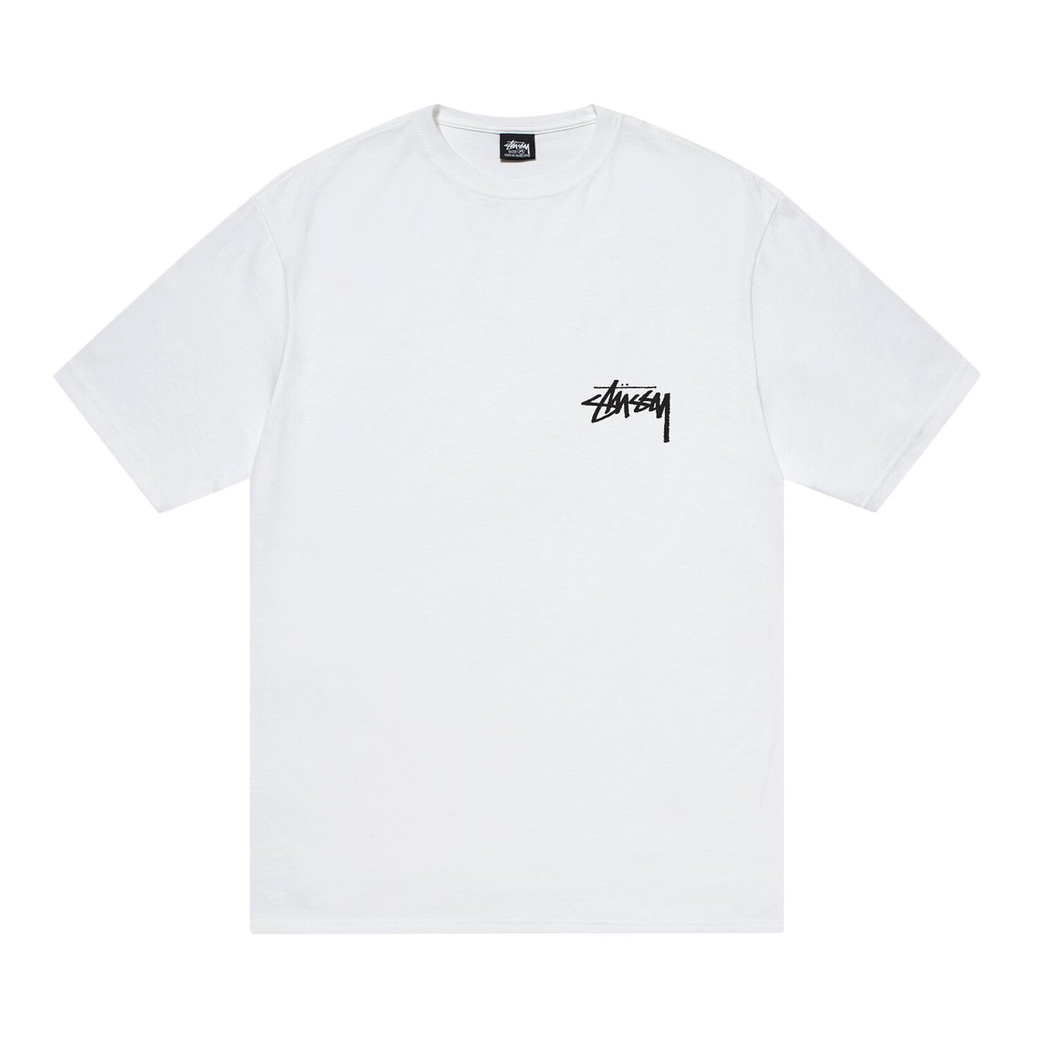 

Футболка Stussy Suits, белая, Белый, Футболка Stussy Suits, белая