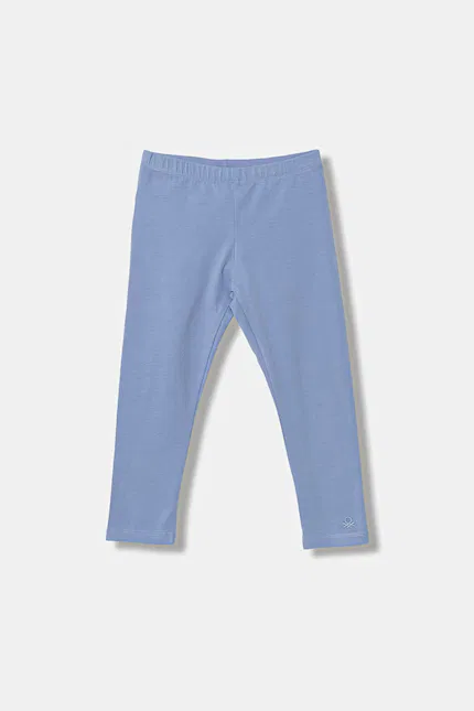 Леггинсы 3 шт из эластичного хлопка United Colors of Benetton, мультиколор — фото 3