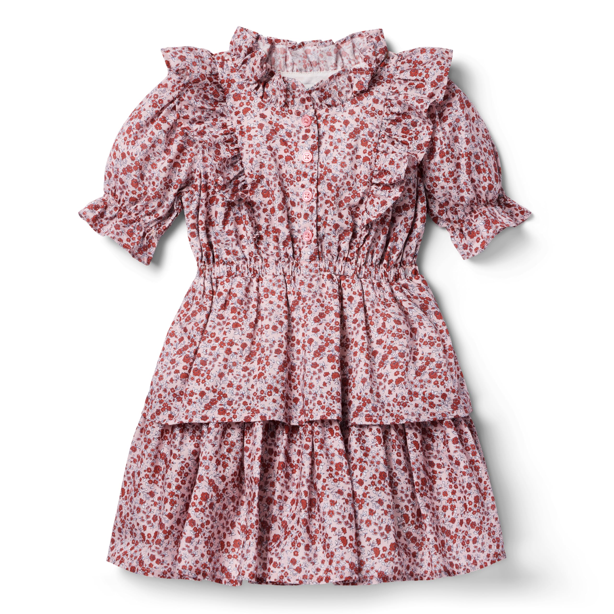 

Платье Janie and Jack Tiered Dress, розовый