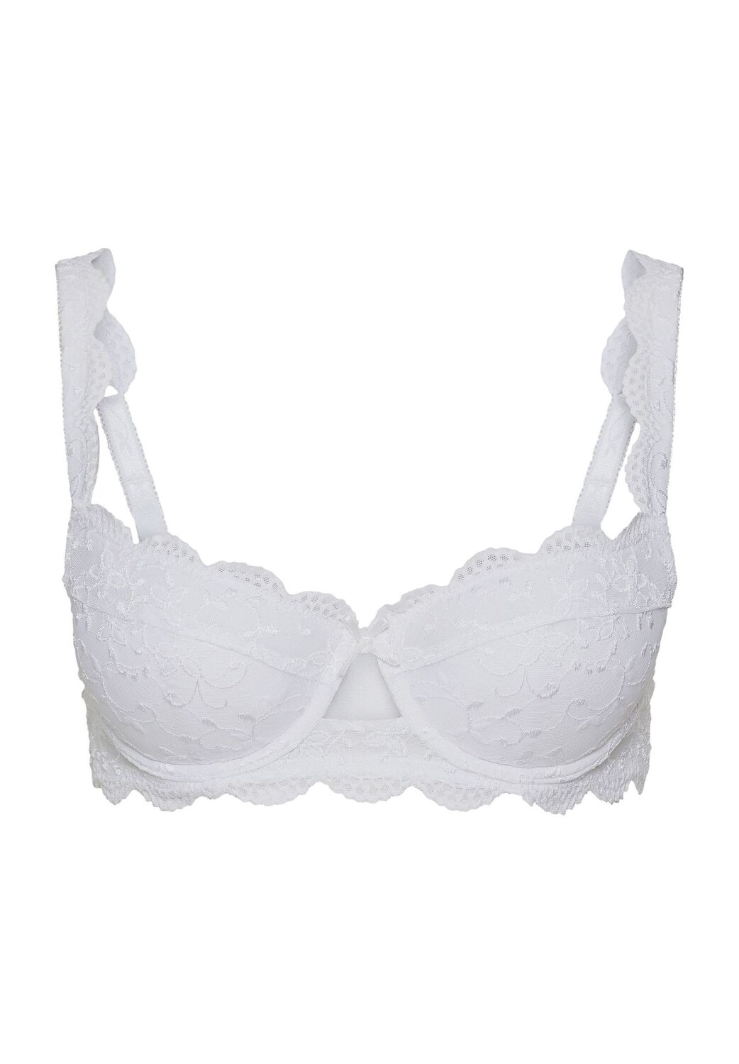 

Женский бюстгальтер пуш-ап с вышивкой Nina von C., белый