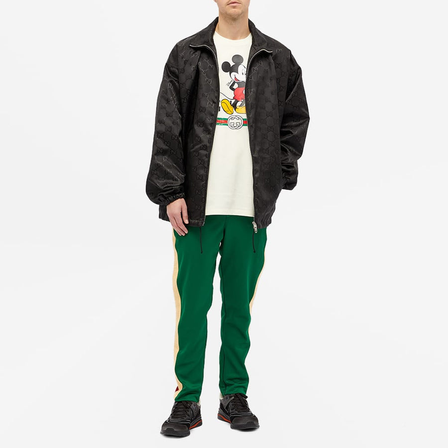 Футболка Gucci x Disney, совместный принт, ретро, кремовый — фото 3