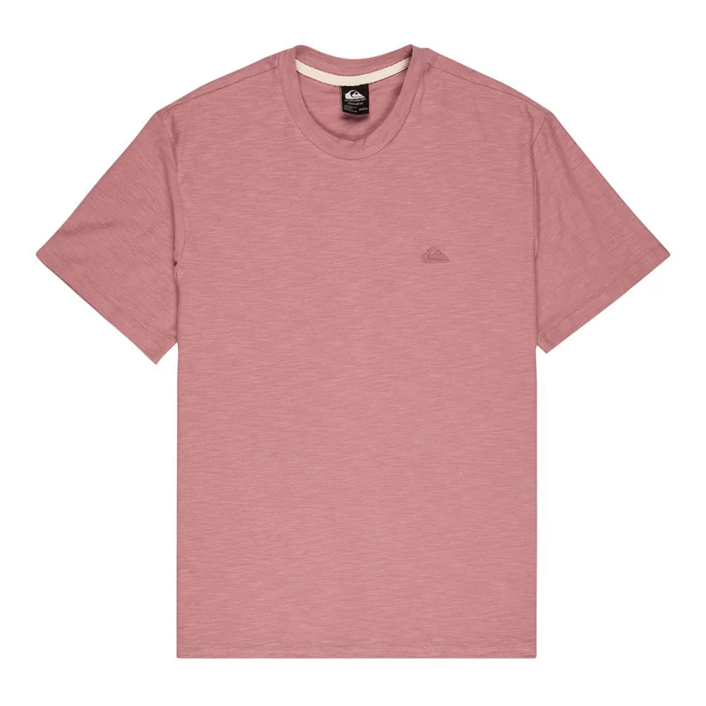 

Футболка с коротким рукавом Quiksilver Slub Roundneck, розовый