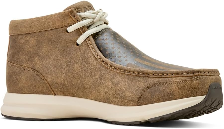 Мужские ботинки Ariat Workhog с квадратным носком и стальным подноском, коричневый — фото 3