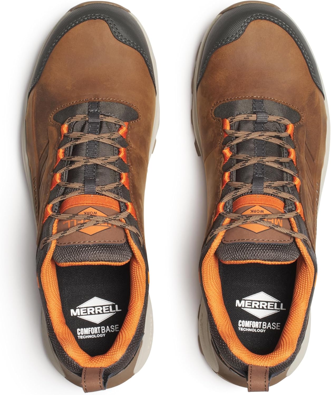 Мужские водонепроницаемые ботинки Merrell Moab Speed 2 с углеродным волокном, светло-коричневый — фото 4