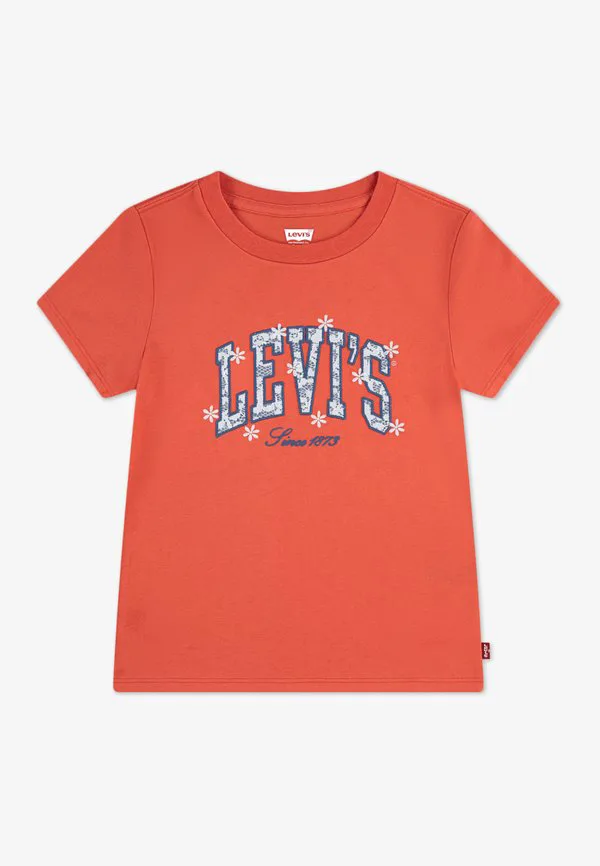 Футболка с аппликационным принтом Levi'S, Hot Coral