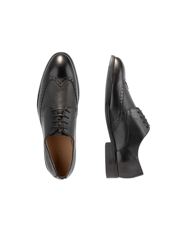 JOOP! Туфли на шнуровке 'Pero 1.0 Kleitos Brogue в черном цвете' — фото 3