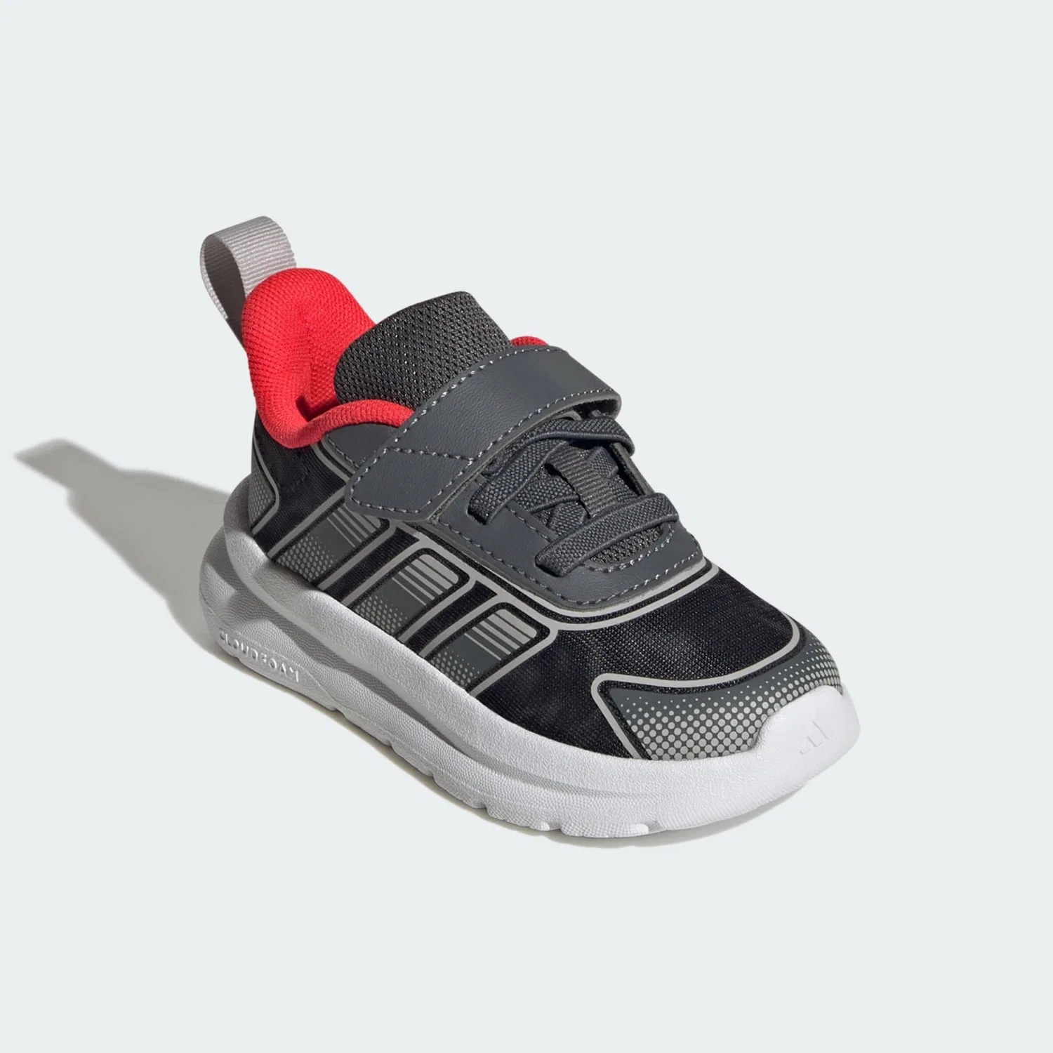Кроссовки Adidas Sportswear Tensaur Run 4.0 серого цвета — фото 3