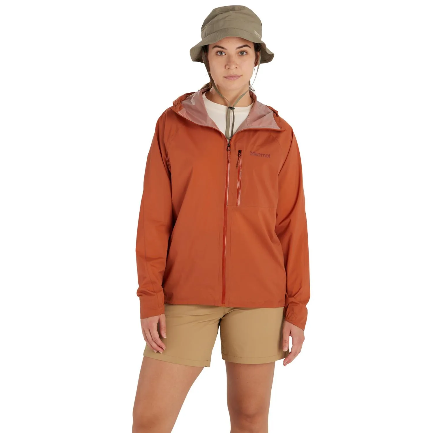 

Женская дождевик из суперсплава Bio Marmot, Auburn