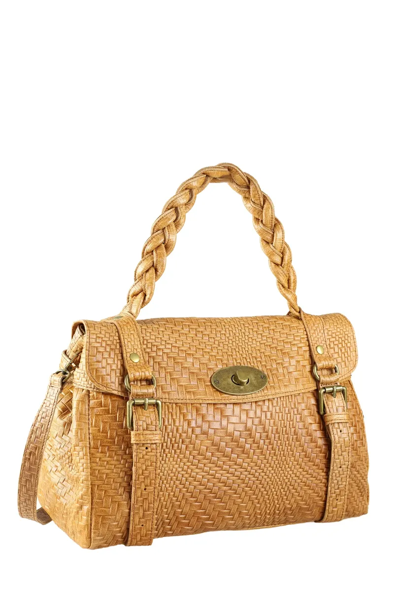 

Сумка COLLEZIONE ALESSANDRO "Океан" из итальянской кожи, коричневый