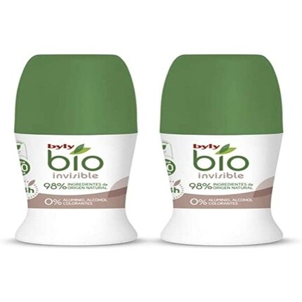 

Bio Natural 0% невидимый дезодорант в шарике, 50 мл, Byly