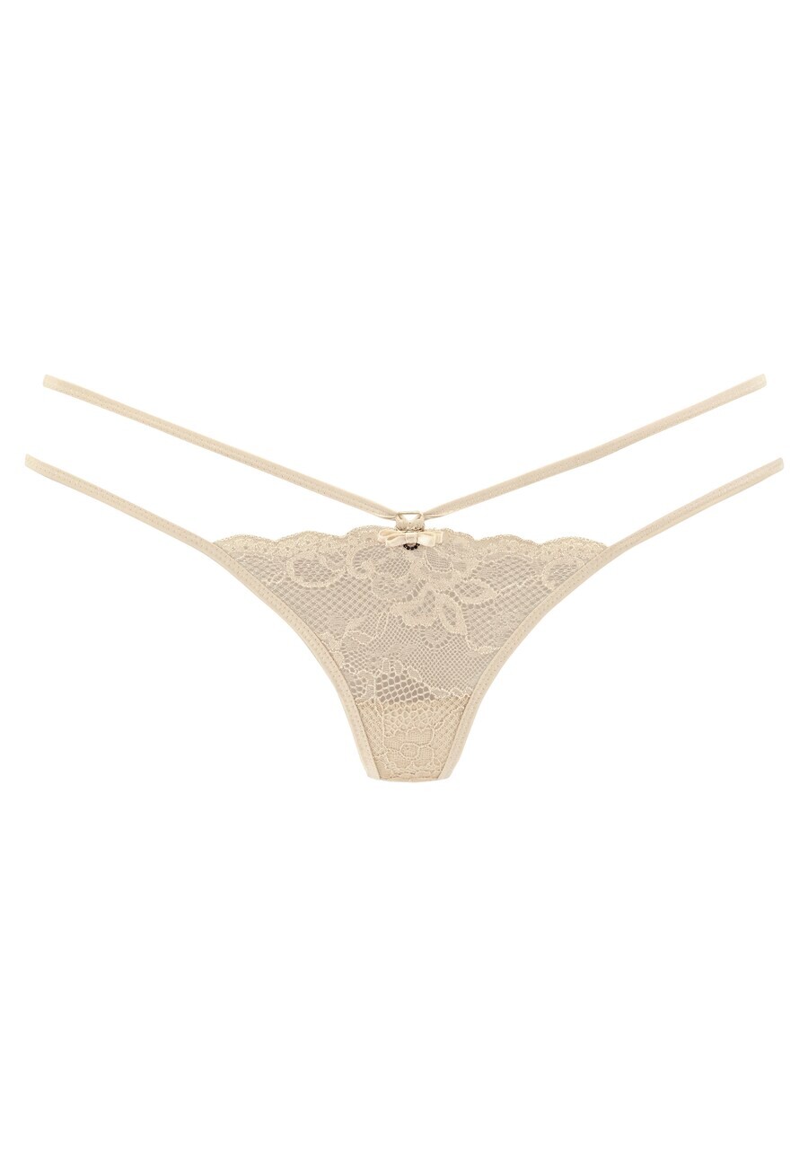 

Стринги LASCANA Thong, бежевый