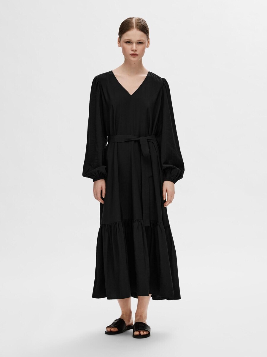 

Платье макси SELECTED FEMME Dress, черный