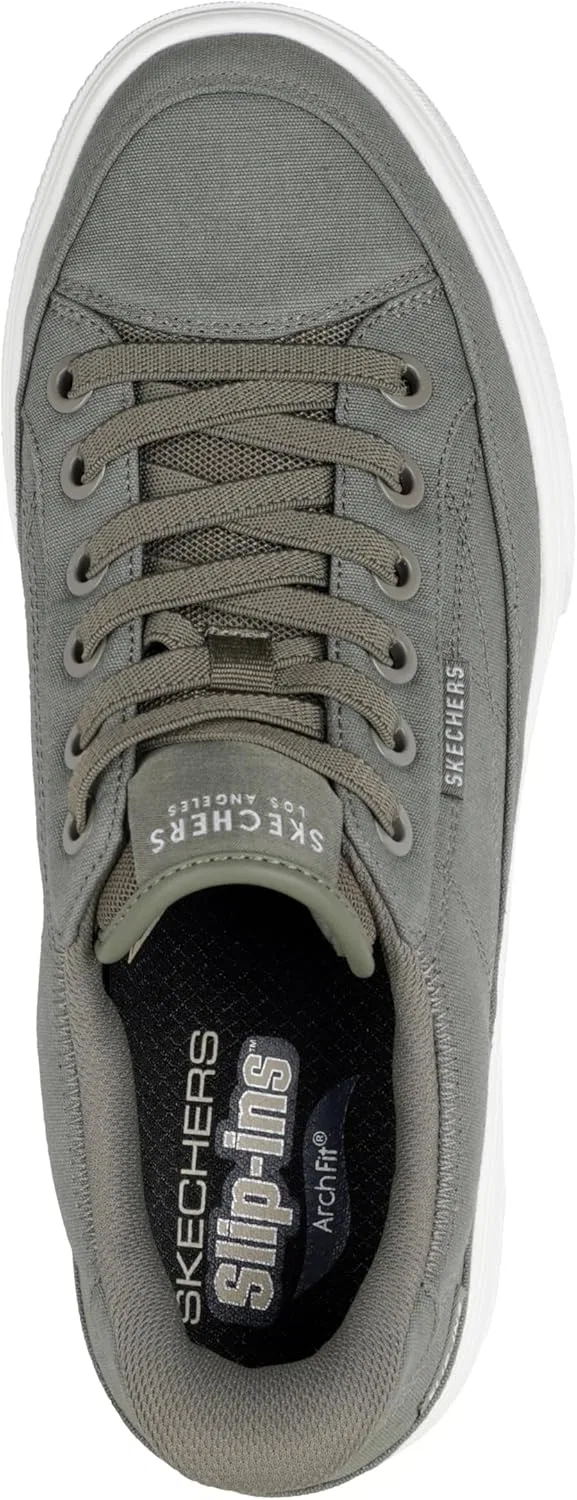 Мужские кроссовки Skechers Arch Fit Arcade Lake Ya There, Olive Leaf For Me Leaf It To Me — фото 3