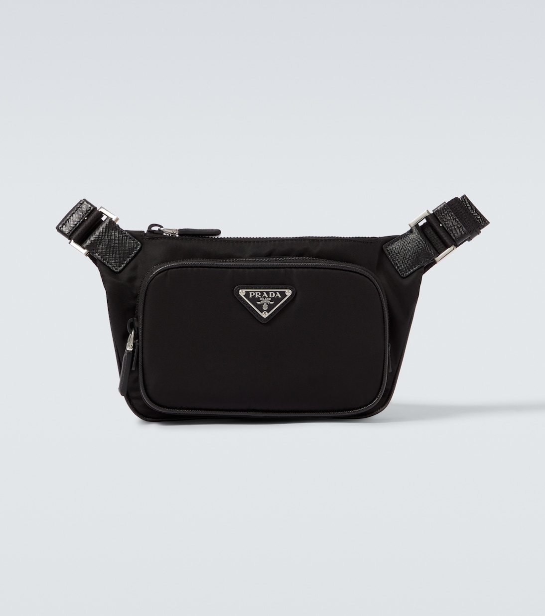 

Сумка-пояс с отделкой из Re-Nylon кожи Prada, черный