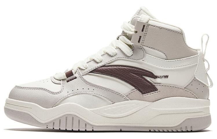 

Кроссовки ANTA Slam Skateboarding Shoes Women's Mid-top Brown, белый