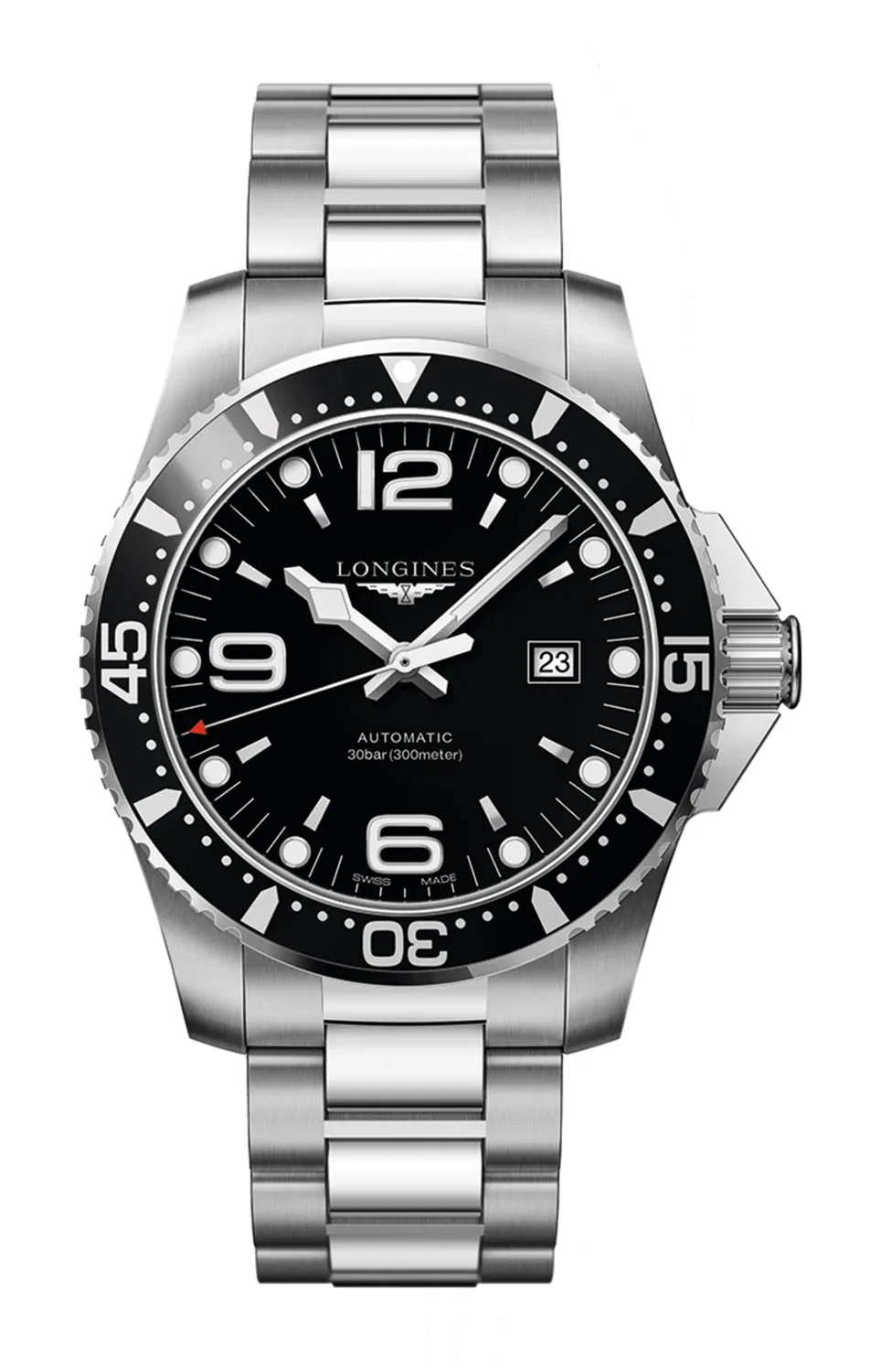 ГИДРОКОНКВЕСТ - L3.841.4.56.6 LONGINES, черный