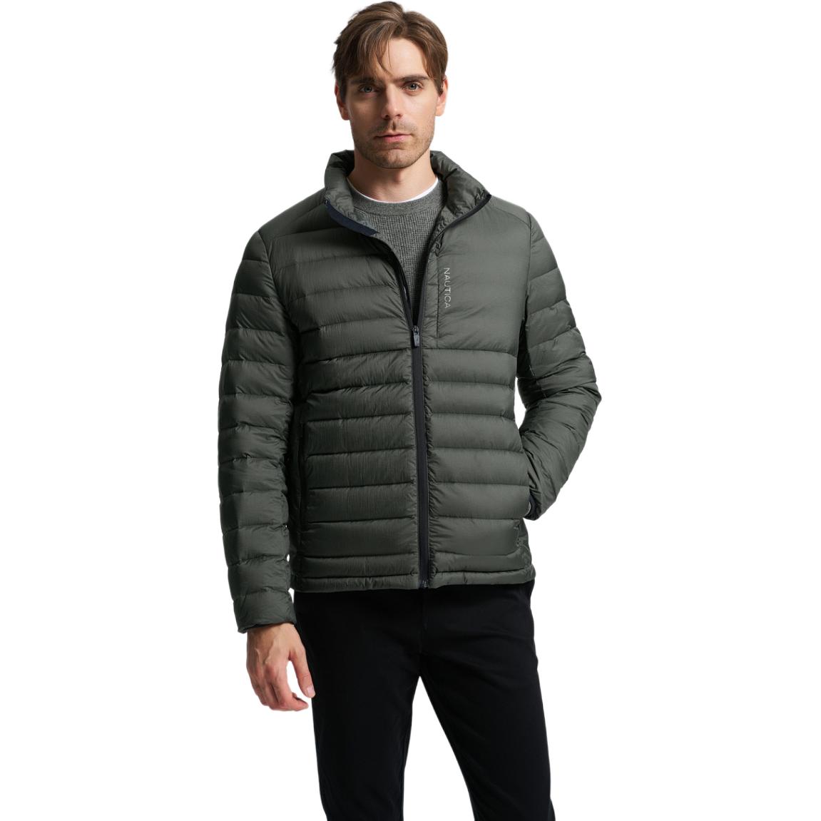 

NAUTICA Мужская пуховая куртка, 0BG Gray Green (233)