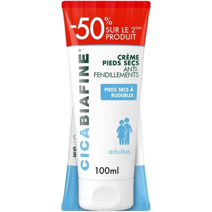 

Крем Cicabiafine против трещин на сухой коже ног 100 мл - Упаковка из 2 шт Johnson & Johnson