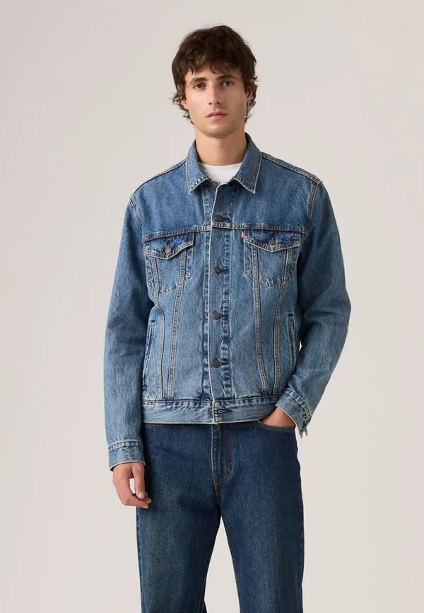 Джинсовая куртка дальнобойщика Levi'S, Washed Away — фото 2