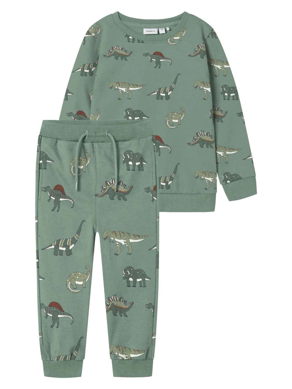 Пижама 'NMMNenean' Name It, Green/Dark Green