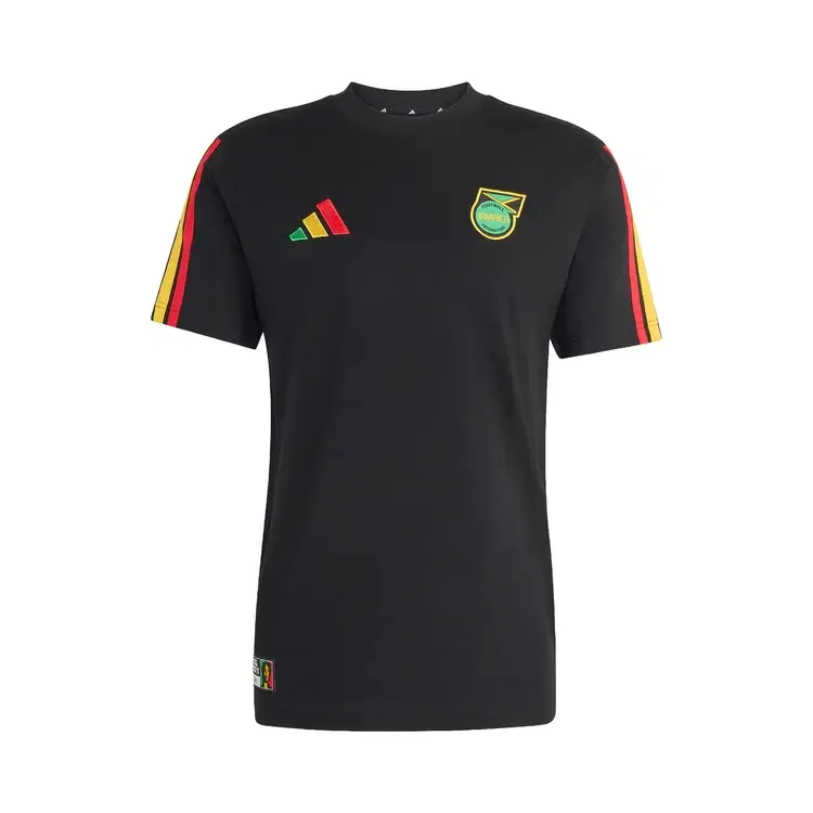 Футболка Adidas Jamaica x Bob Marley DNA, черный