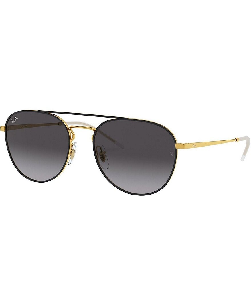 

Круглые солнцезащитные очки Ray-Ban унисекс 0RB3589 55 мм, черный