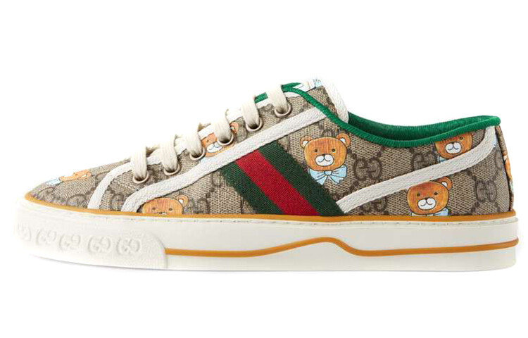 

Кроссовки Gucci Tennis 1977 Skateboarding, мультиколор/зеленый