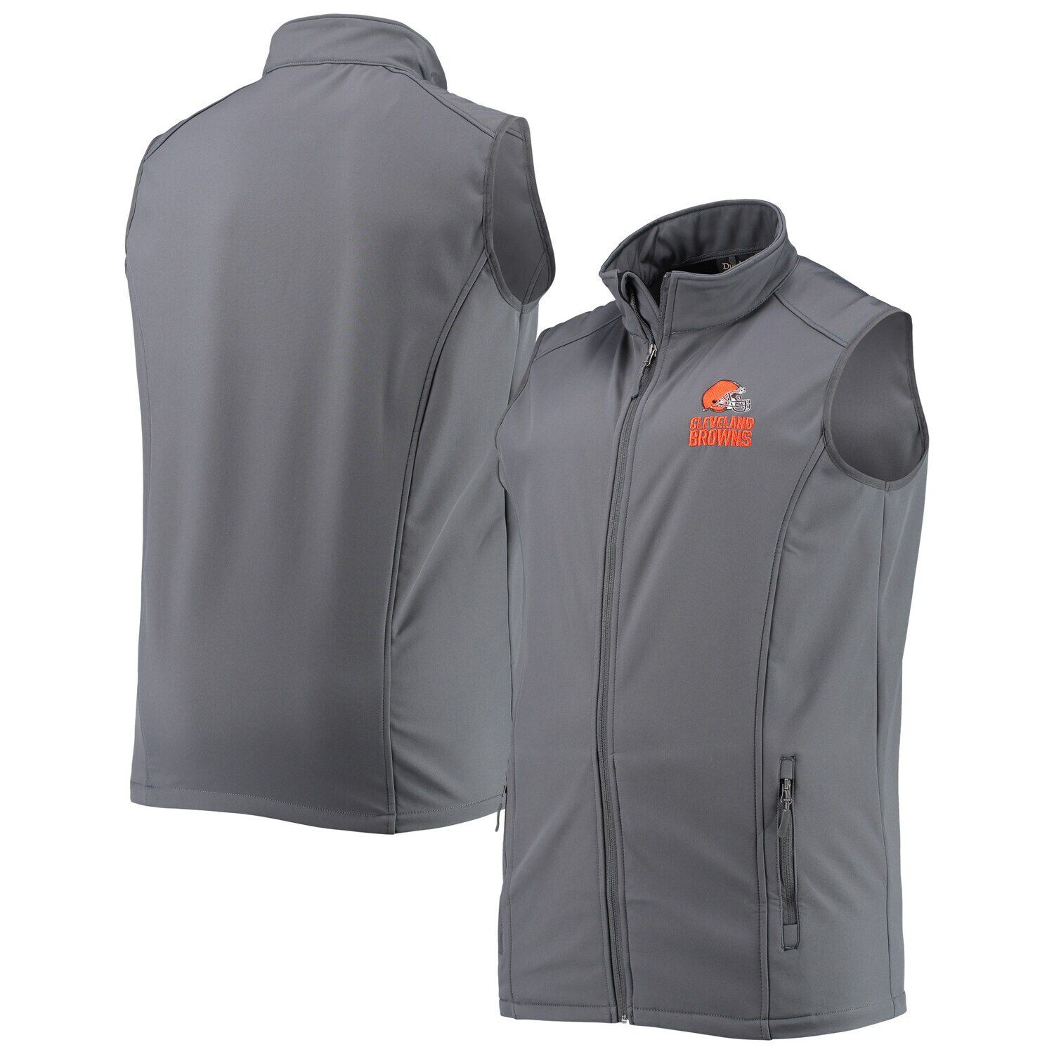 

Мужской жилет Dunbrooke Heathered Charcoal Cleveland Browns Big & Tall Archer Softshell с молнией во всю длину, Серый, Мужской жилет Dunbrooke Heathered Charcoal Cleveland Browns Big & Tall Archer Softshell с молнией во всю длину