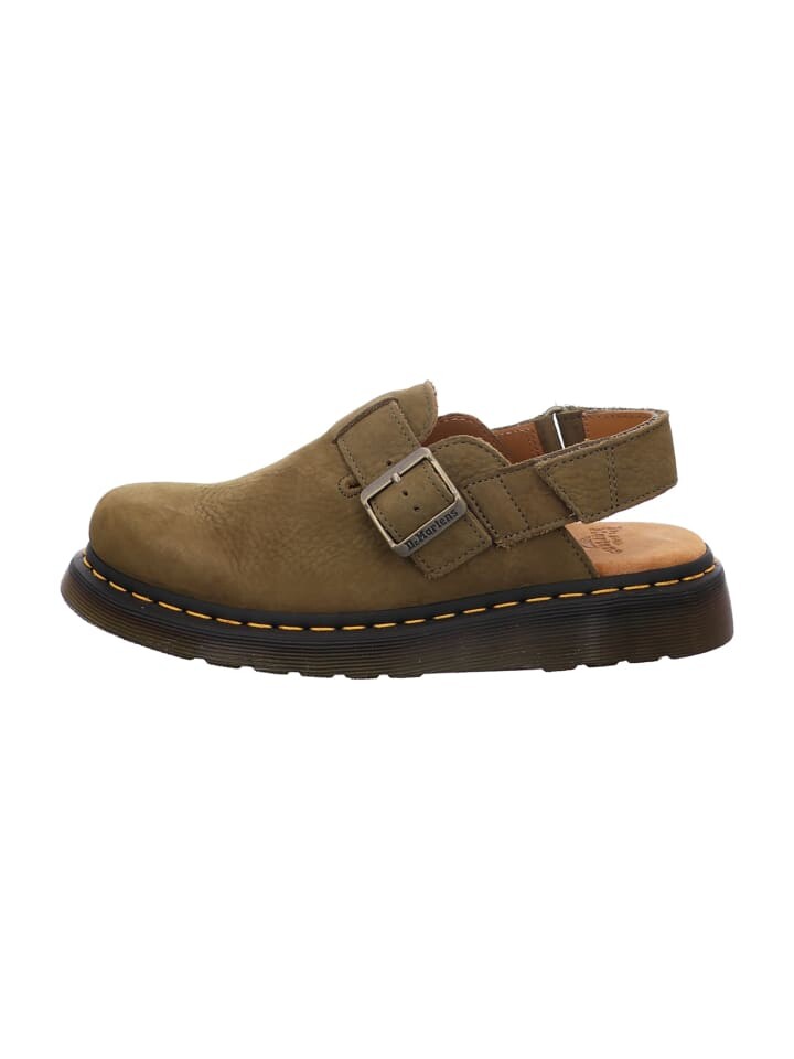 Сабо Dr. Martens Clogs, оливковый