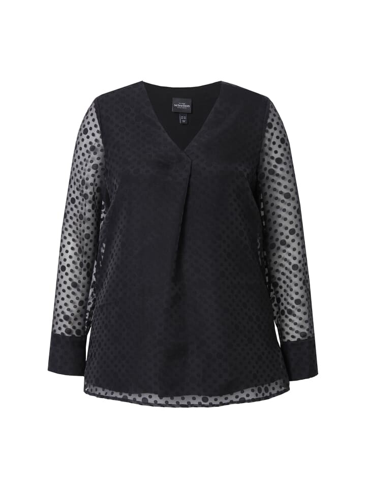 

Блуза Ulla Popken Bluse, черный
