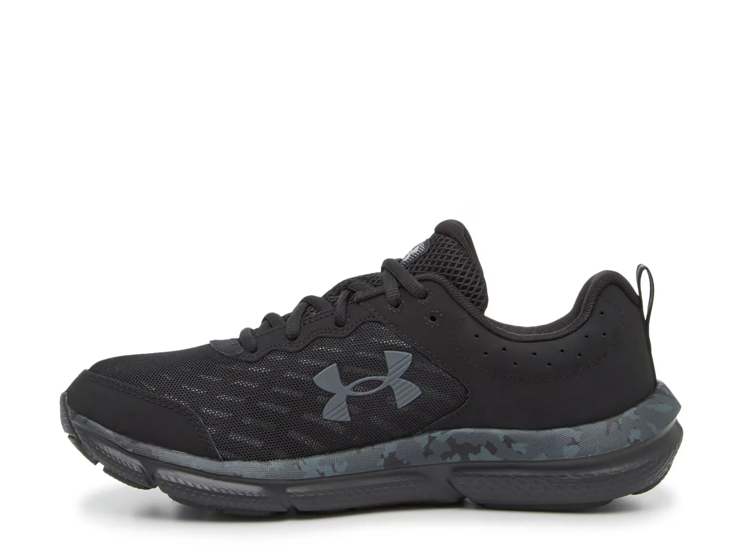 Кроссовки Assert 10 Camo Running Shoe Under Armour, цвет black_pitchgreycamoprint — фото 3