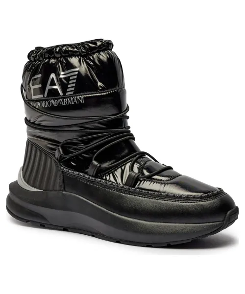 

Зимние ботинки Ea7, черный