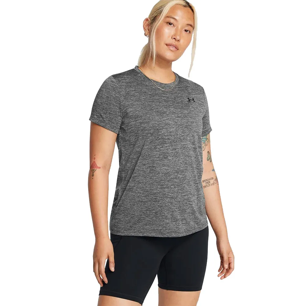 

Футболка с коротким рукавом спортивная Under Armour Tech C-Neck Twist, серый