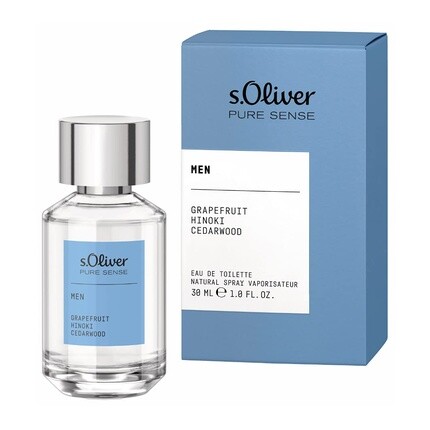 

Pure Sense S.Oliver Men | Eau De Toilette - Puristic And Clear - More Natural