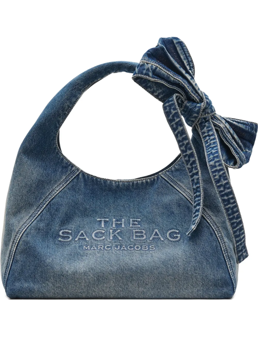 

Сумка The Bow Denim Sack MARC JACOBS, синий