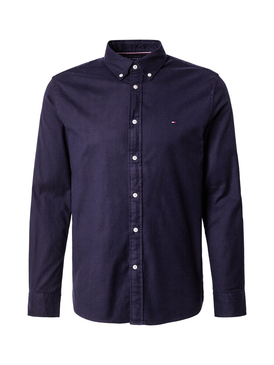 

Повседневная рубашка TOMMY HILFIGER Slim fit Button Up Shirt, черный