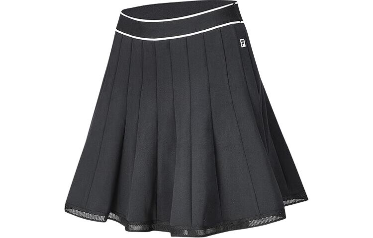 

FILA Женская повседневная короткая юбка серии Golf SS24, цвет черный