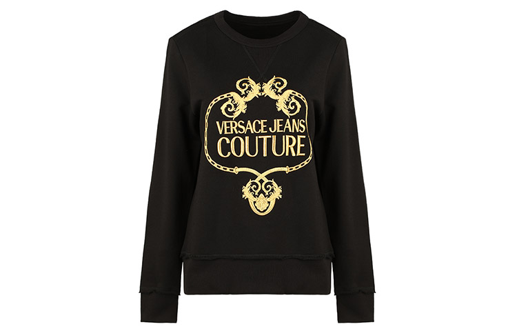 

Свитшот женский VERSACE JEANS COUTURE, черный