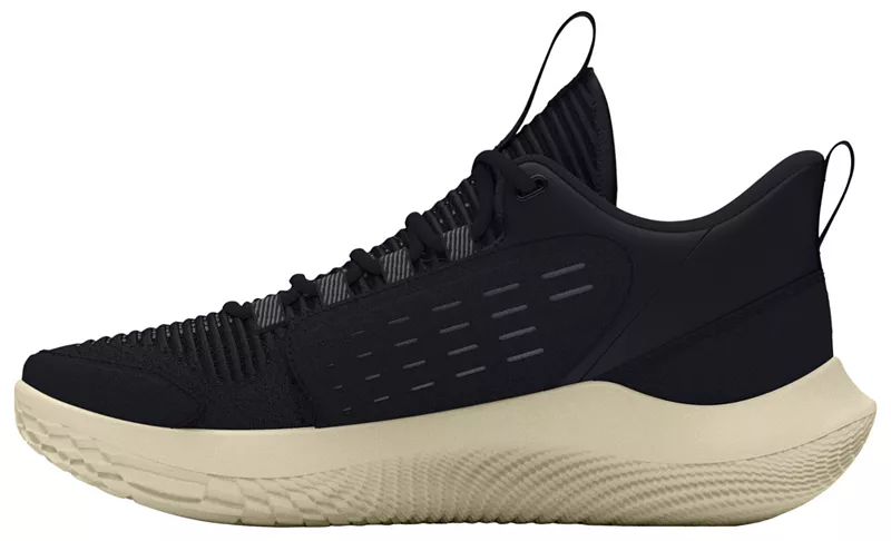 Женские баскетбольные кроссовки Under Armour Flow Breakthru 5 Lux, черный/серый — фото 4