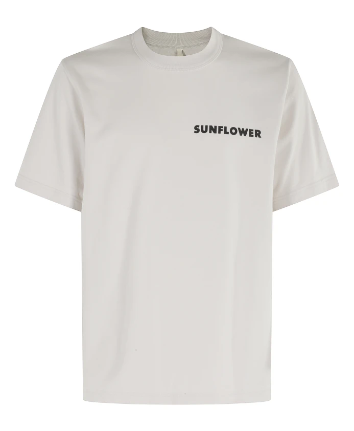 

Футболка с логотипом Brown Master и круглым вырезом. Sunflower, белый