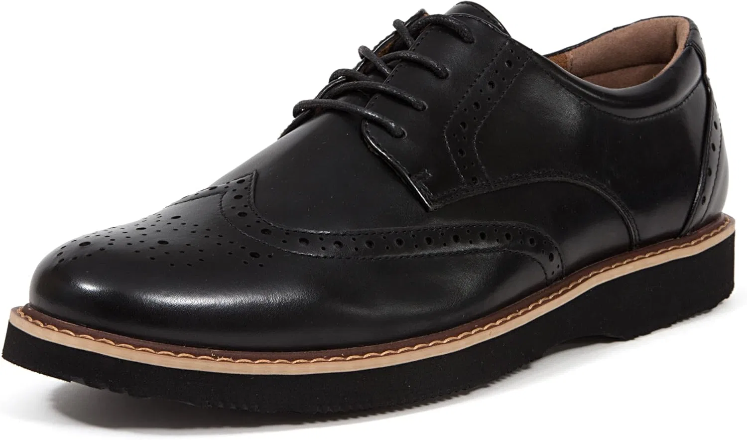 Мужские оксфорды Deer Stags Walkmaster Wing Tip 1, Black