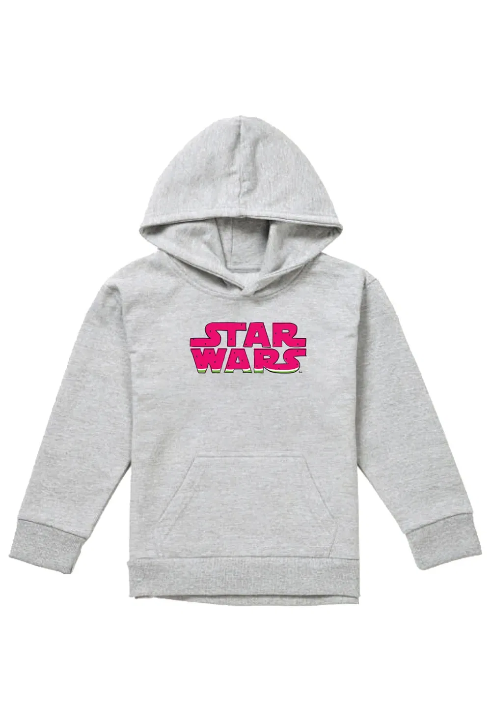 Детская толстовка Star Wars с логотипом Disney, серый