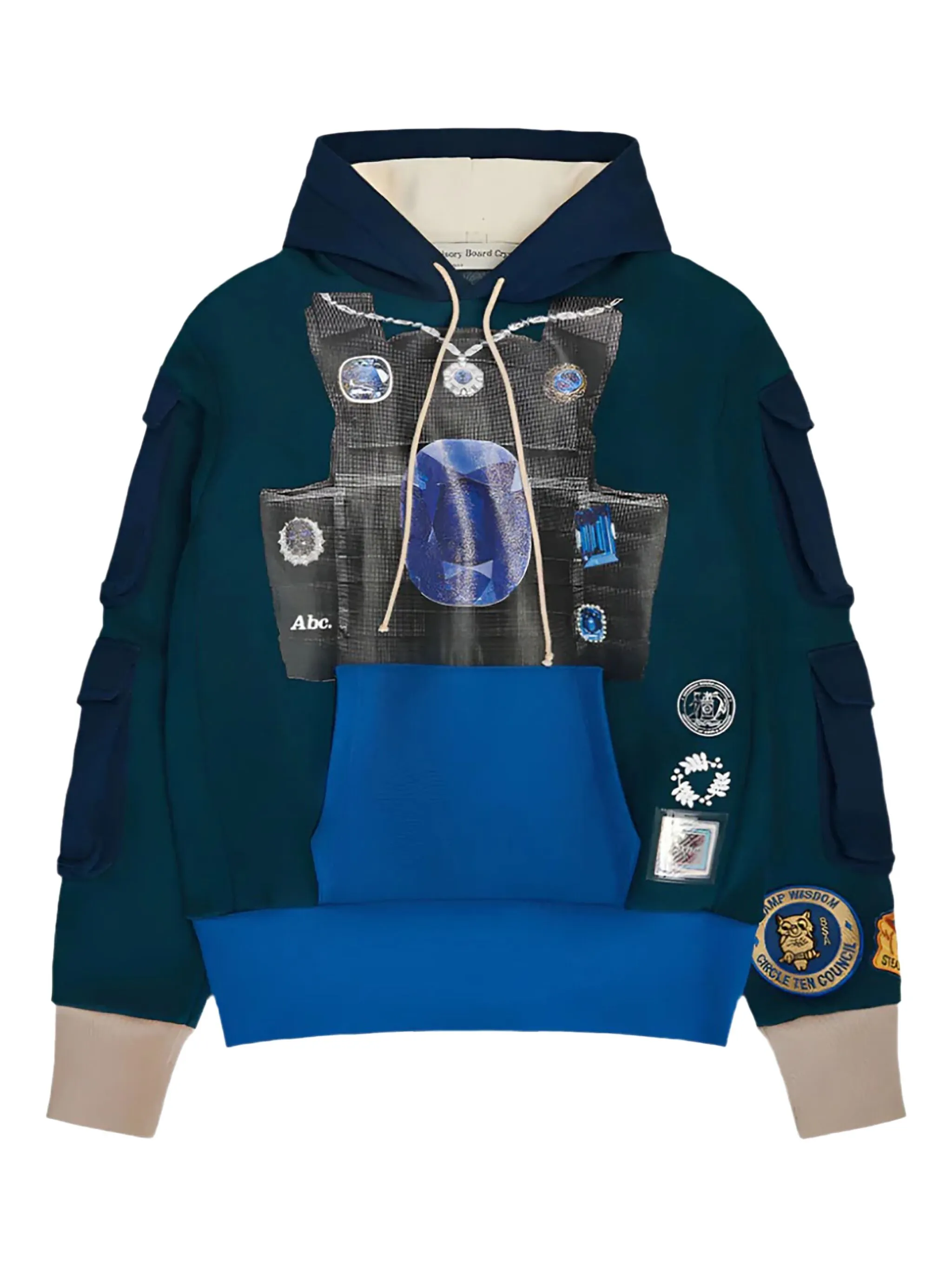 

Худи с принтом Advisory Board Crystals, синий