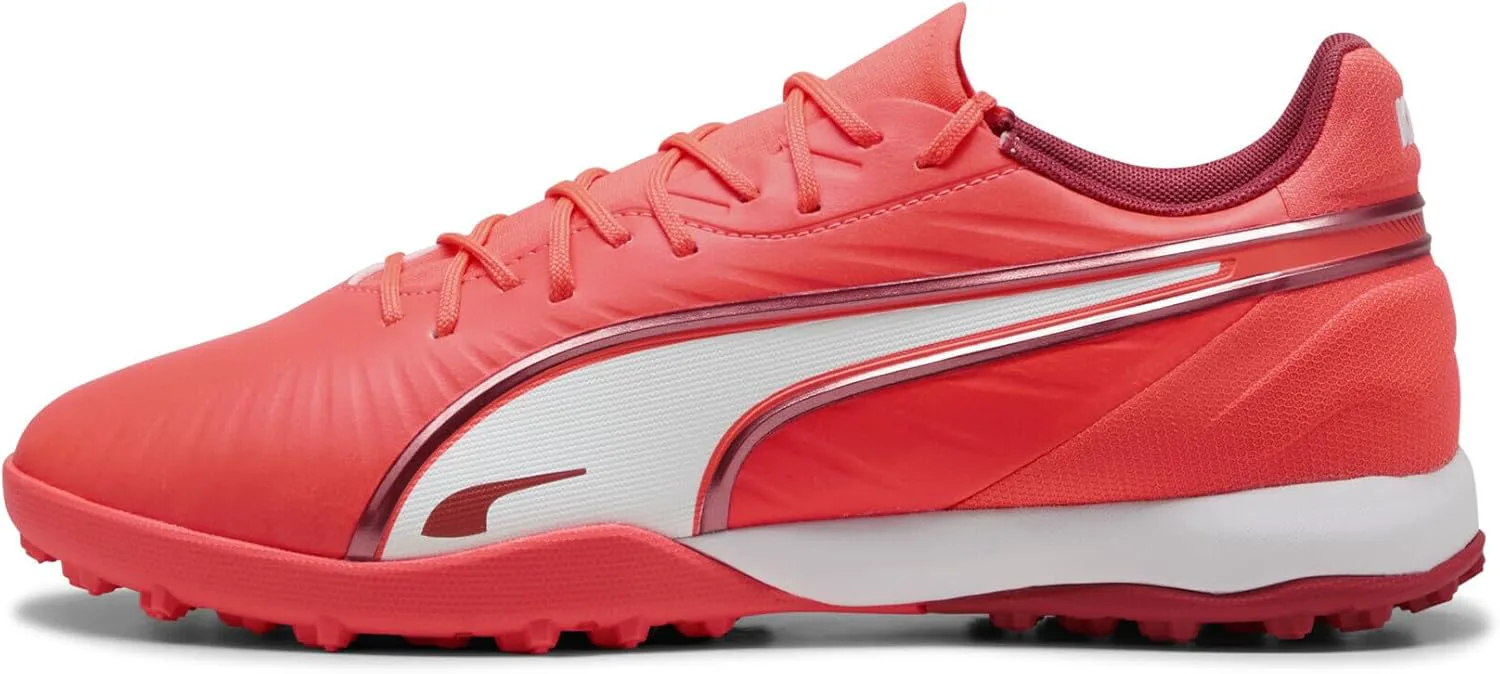 Мужские футбольные бутсы PUMA, белый/красный — фото 4