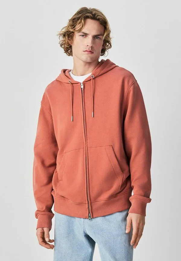 Легкая толстовка с капюшоном на молнии Next, Light Orange