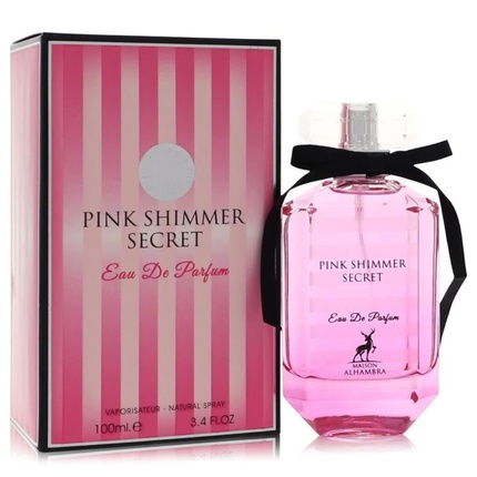 

Pink Shimmer Secret Женская парфюмированная вода 3,4 унции, Maison Alhambra