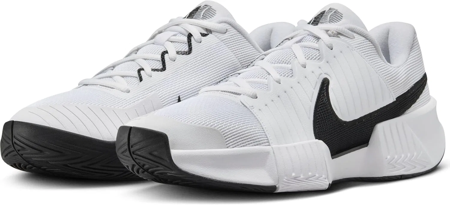 Мужские теннисные кроссовки Nike GP Challenge Pro для твердого покрытия корта, White / Black — фото 2