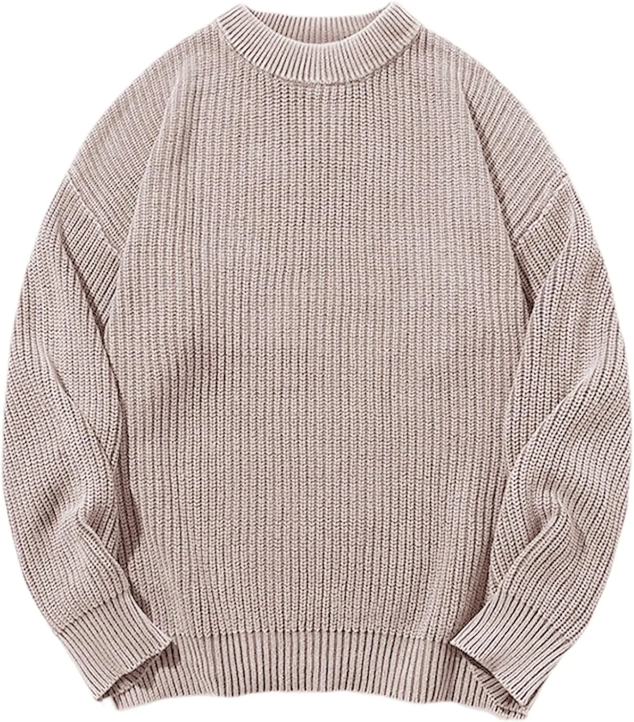 

Gihuo мужской свитер в винтажном стиле с длинным рукавом